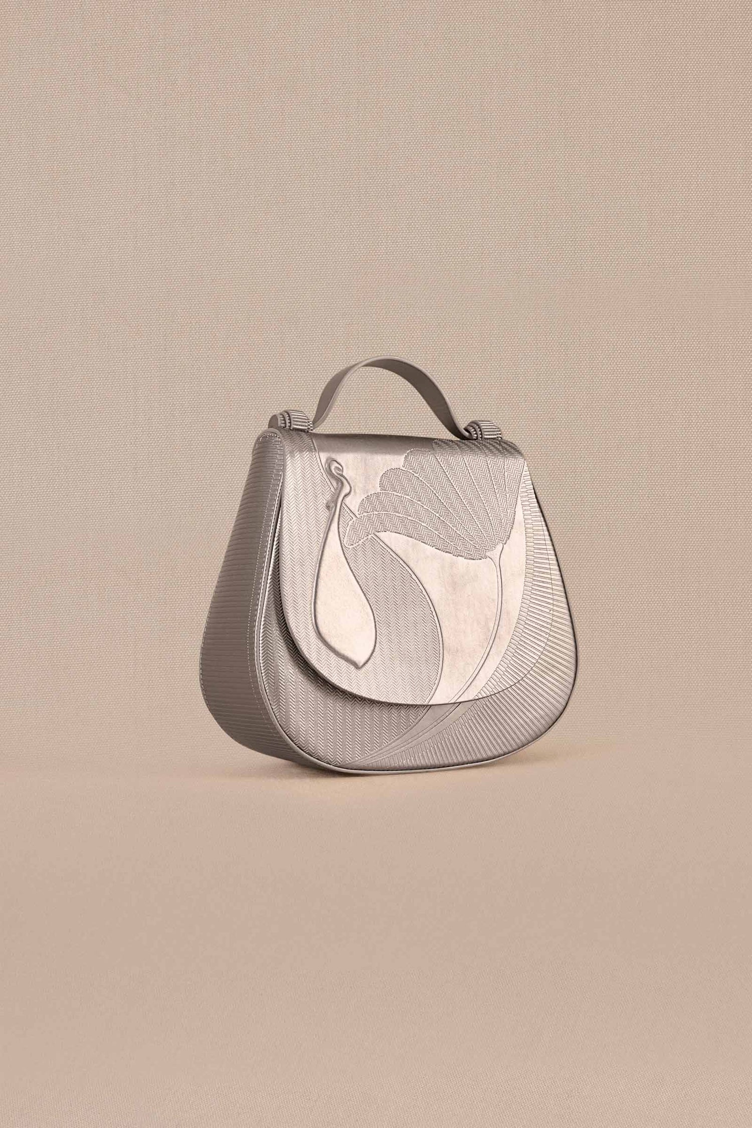 Faux Leather Asaf Bag – Metallics