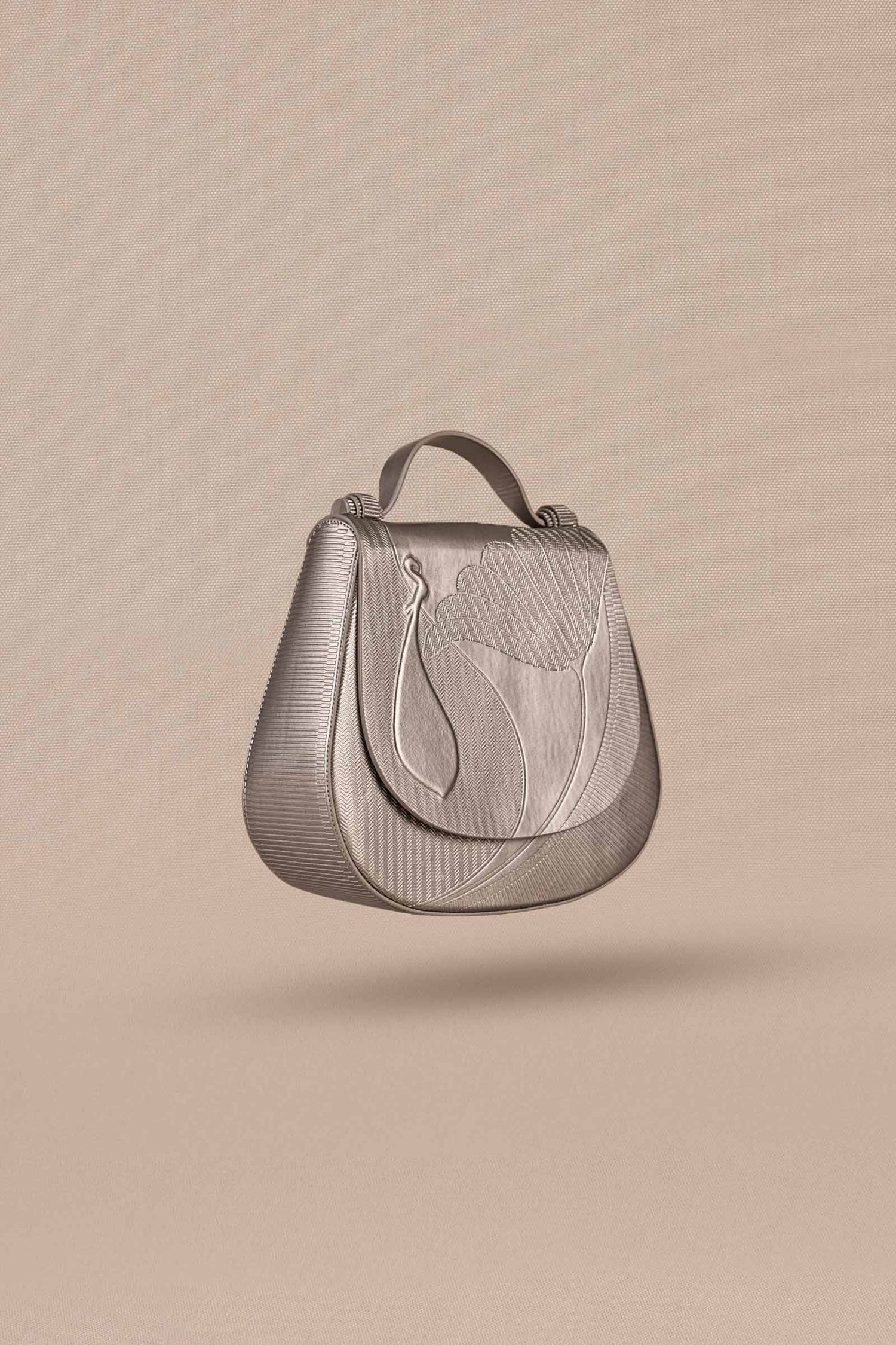 Faux Leather Asaf Bag – Metallics