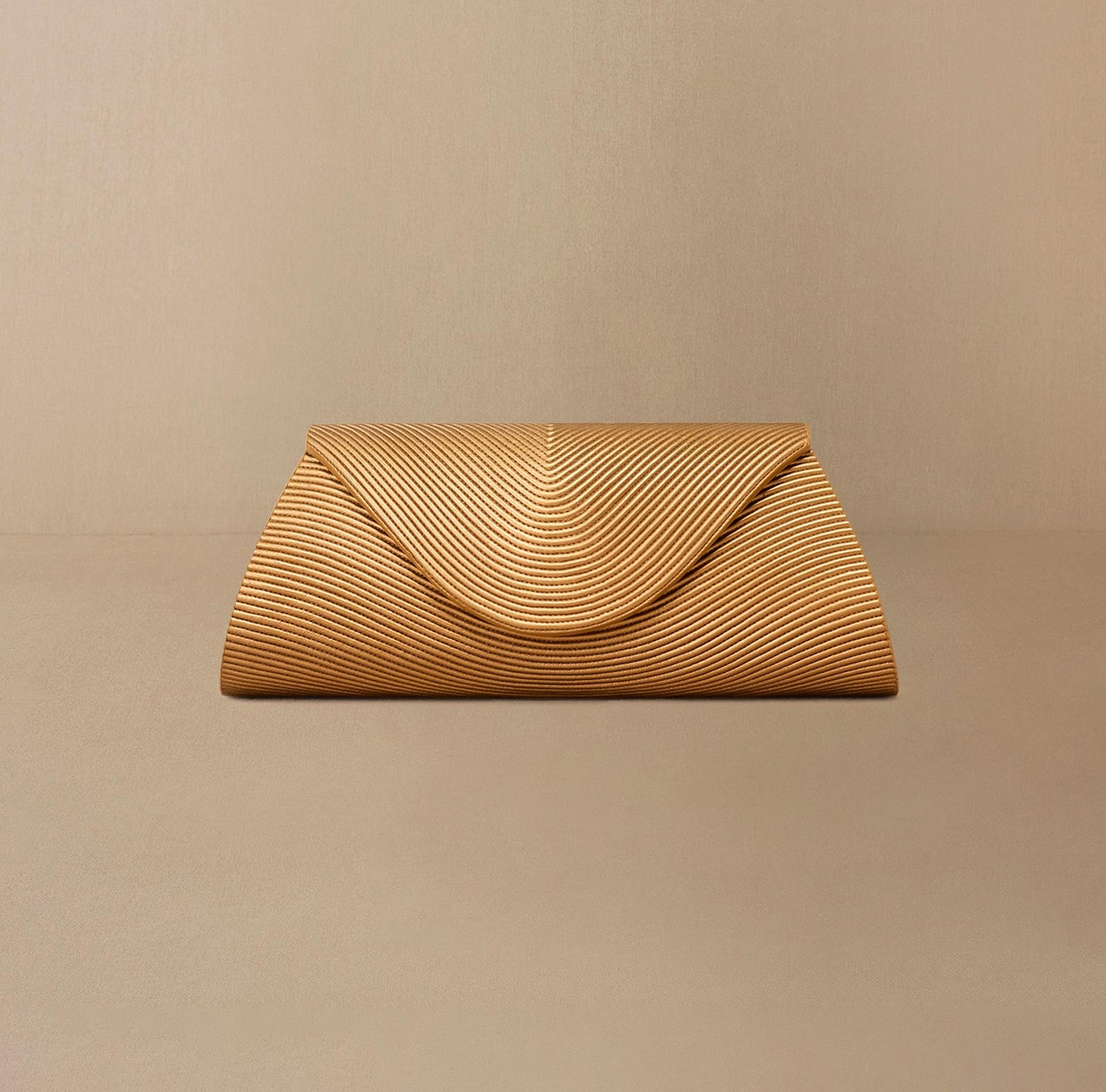 Faux Leather Reba Clutch – Metallics