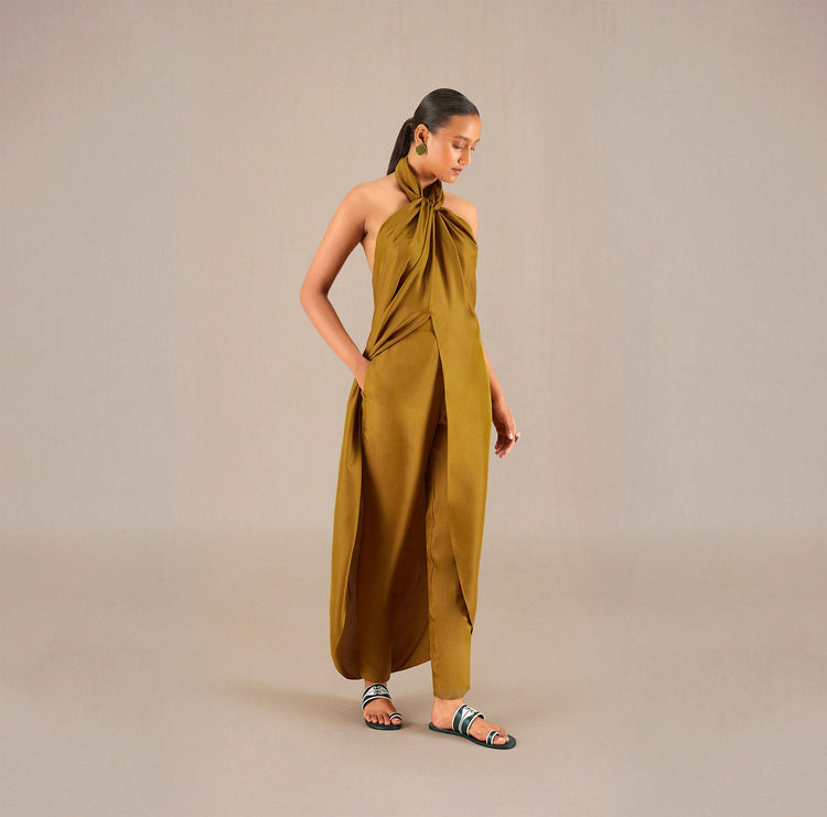 Ezra Dress Set - Camel
