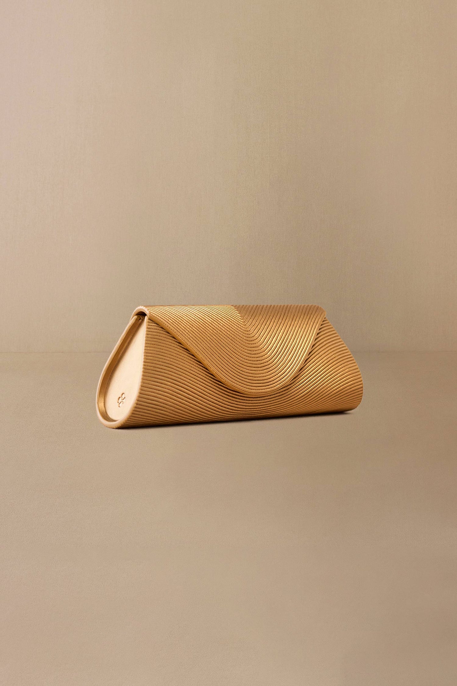 Faux Leather Reba Clutch – Metallics