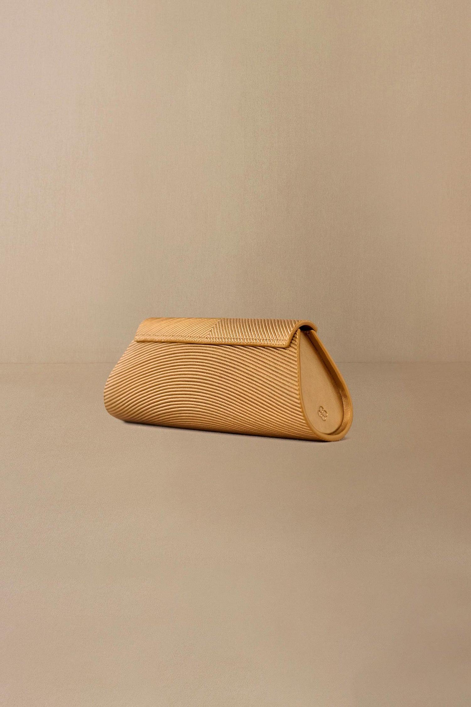 Faux Leather Reba Clutch – Metallics
