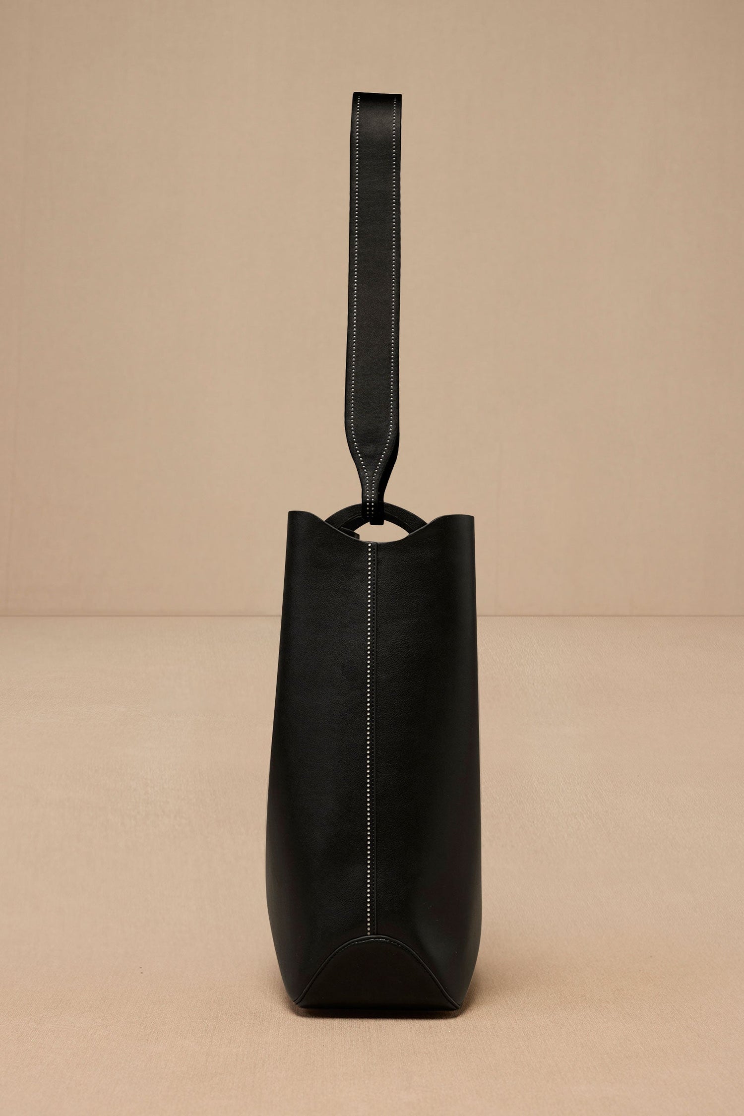 Faux Lether Dilchaspi Shoulder Bag – Black