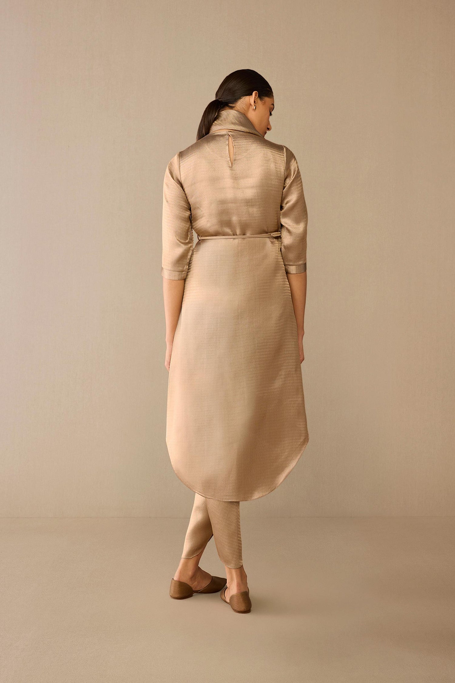 Brocade Avaia Tunic Set – Metallics