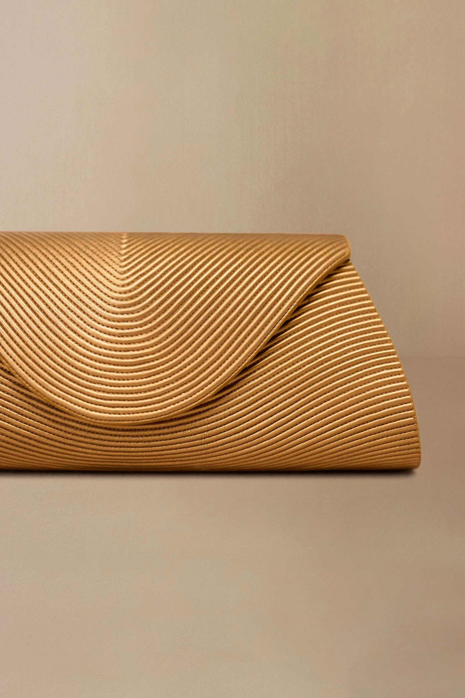 Faux Leather Reba Clutch – Metallics