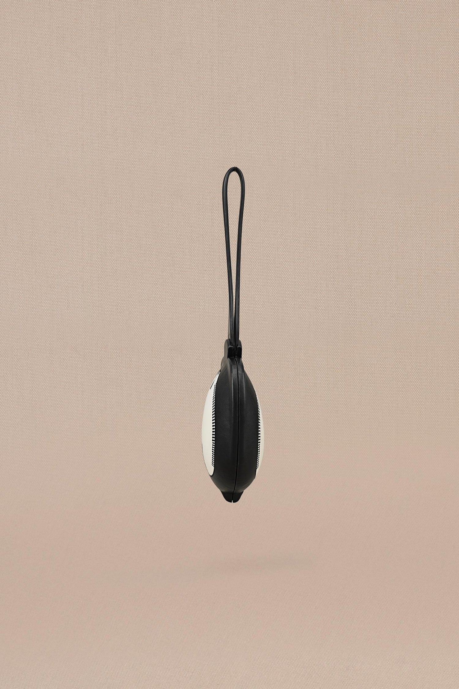 Faux Leather Raahat Top Handle Bag – Black