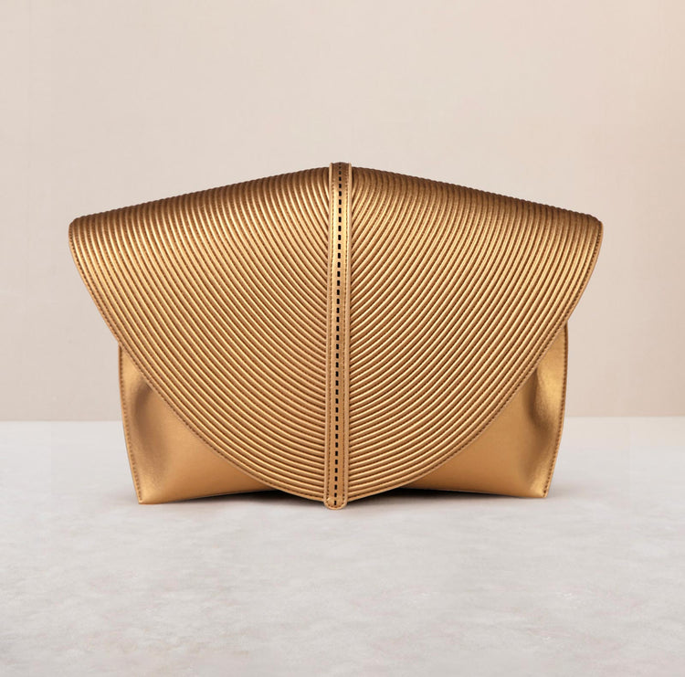 Myah Clutch - Gold