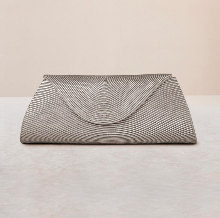 Ida Clutch - Metallic Toose 