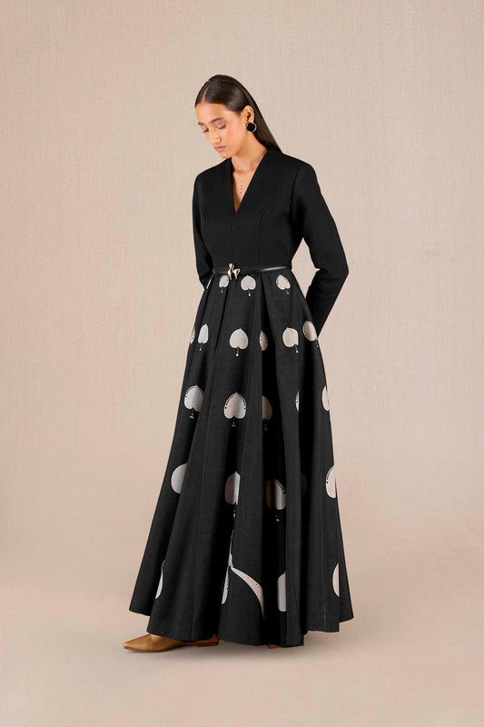 Silk Sabra Dress – Black