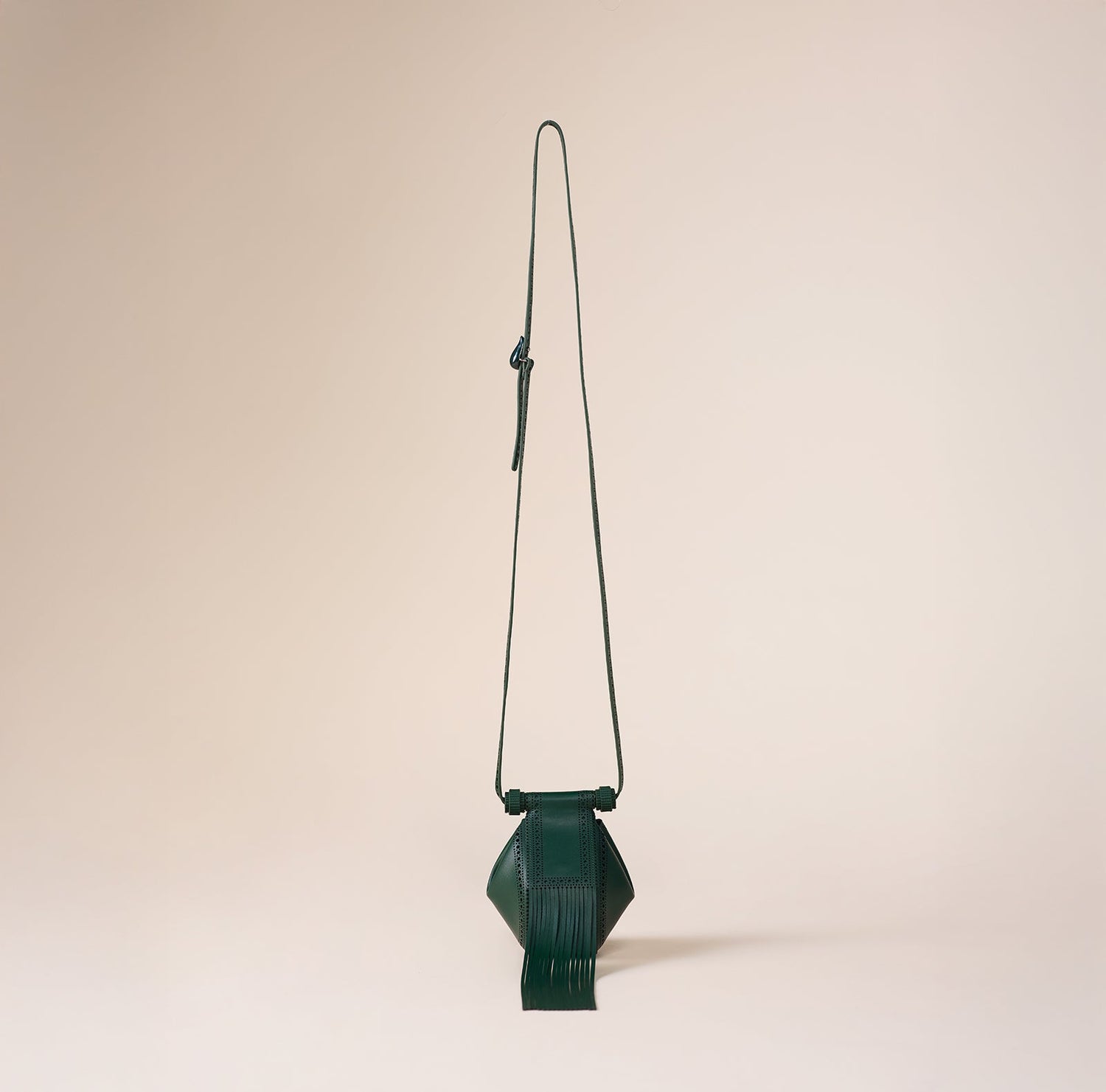   Faux Leather Zimri Bag – Green