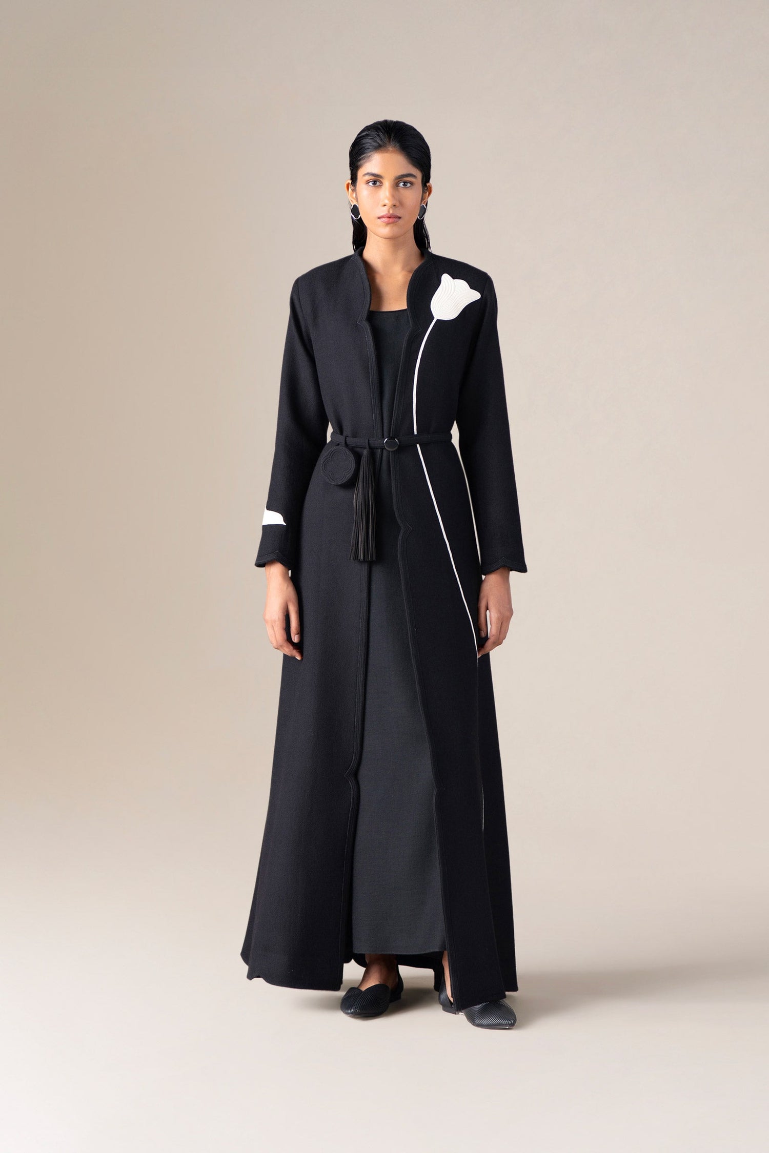  Faux Leather Beira Belt – Black