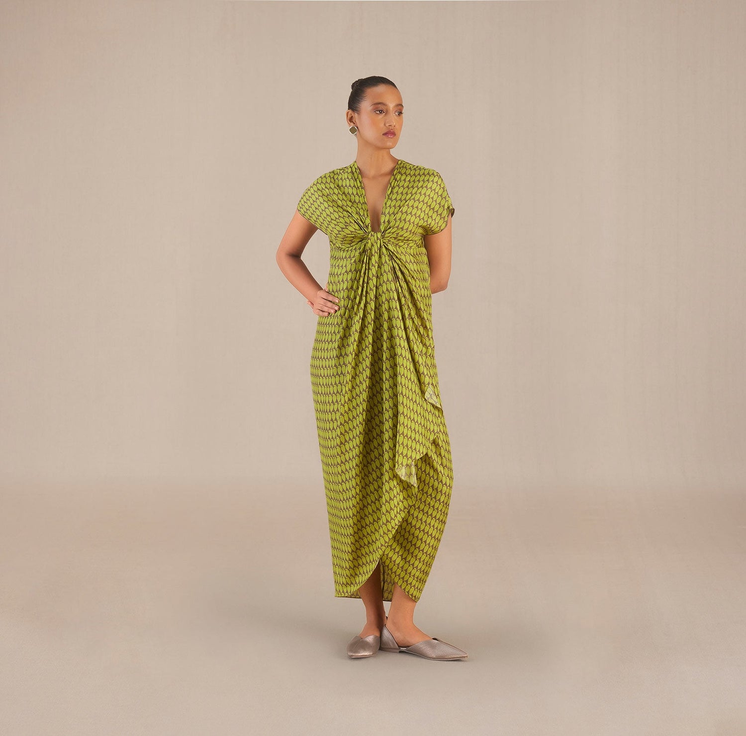 Diah Dress - Leaf