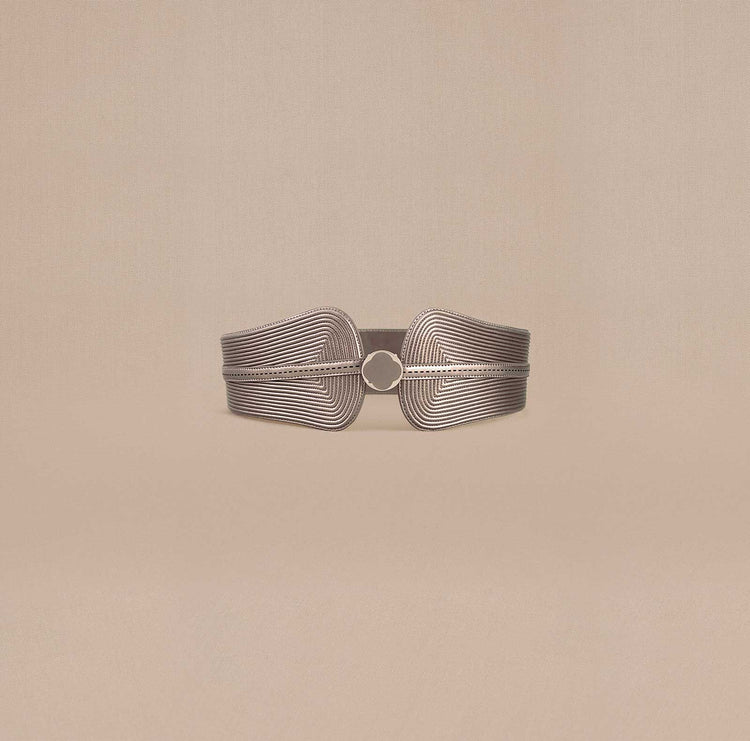 Ariana Belt - Metallic Toose