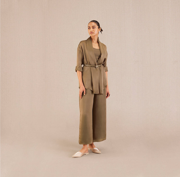 Mana Co Ord Set - Taupe