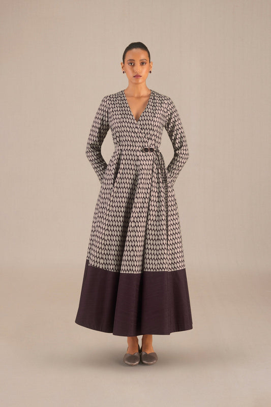 Silk Dina Dress – Beige