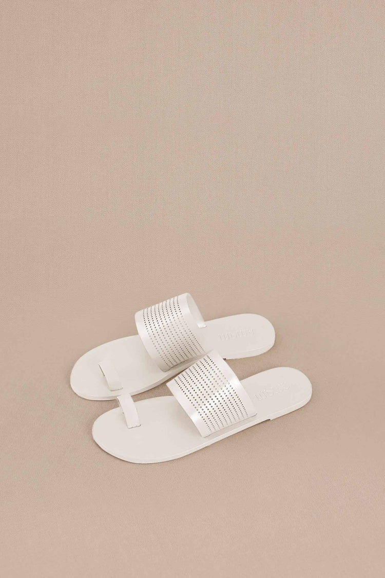 Lesha Slip-Ons - Ivory