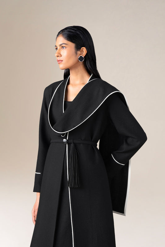 Wool Soraya Jacket Set – Black