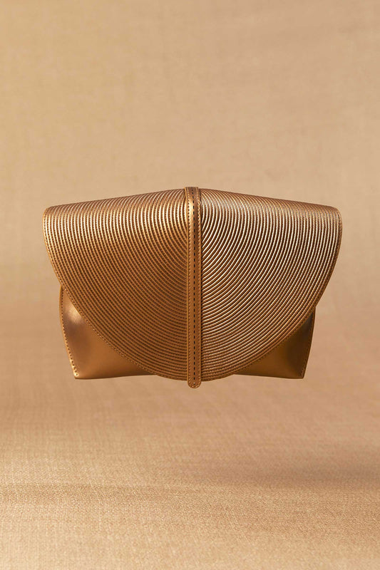 Myah Mini Clutch - Gold