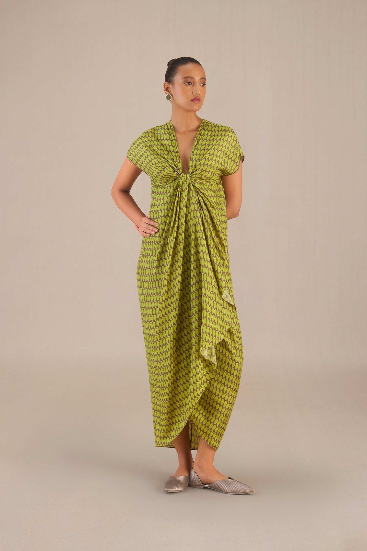 Diah Dress - Leaf