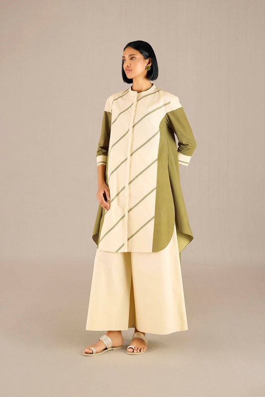 Cotton Eren Tunic Set – Ivory