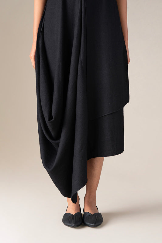 Wool Bria Dress – Black