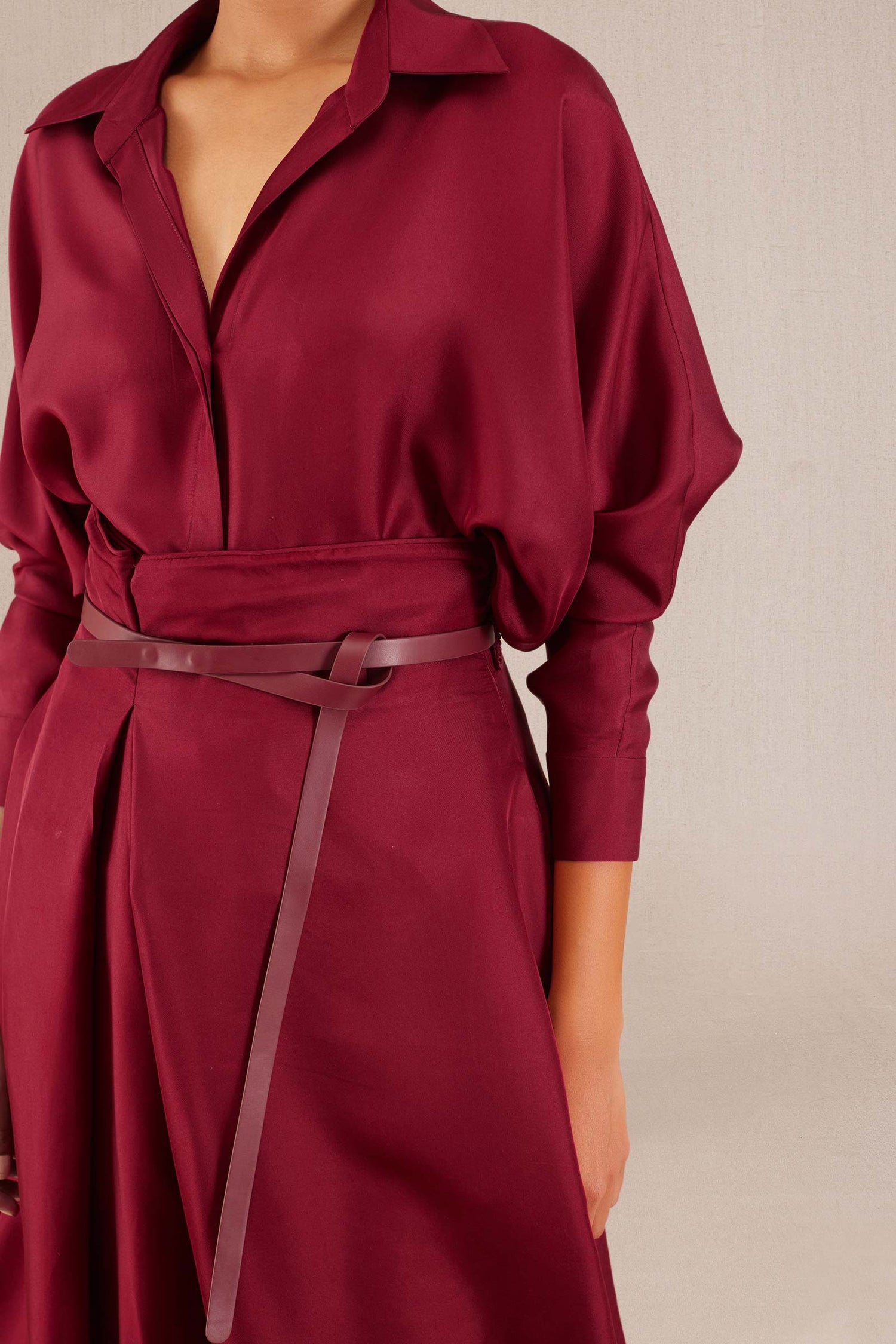 Mehr Co-ord Set - Wine 