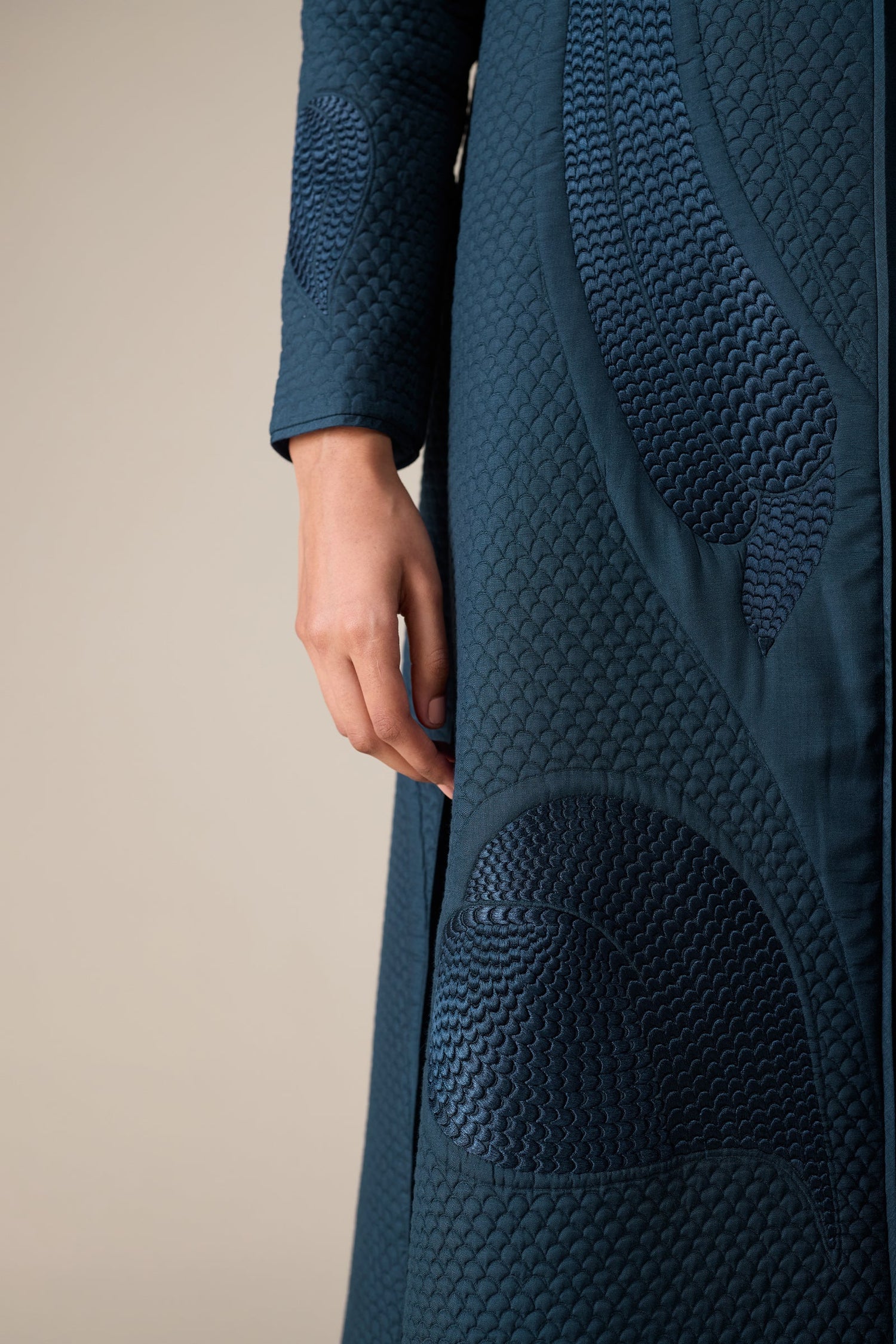  Silk Raziya Abaya Set – Black