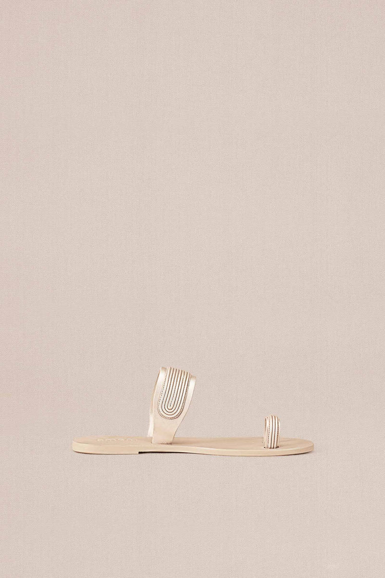 Renya Slip Ons - Metallic Pearl