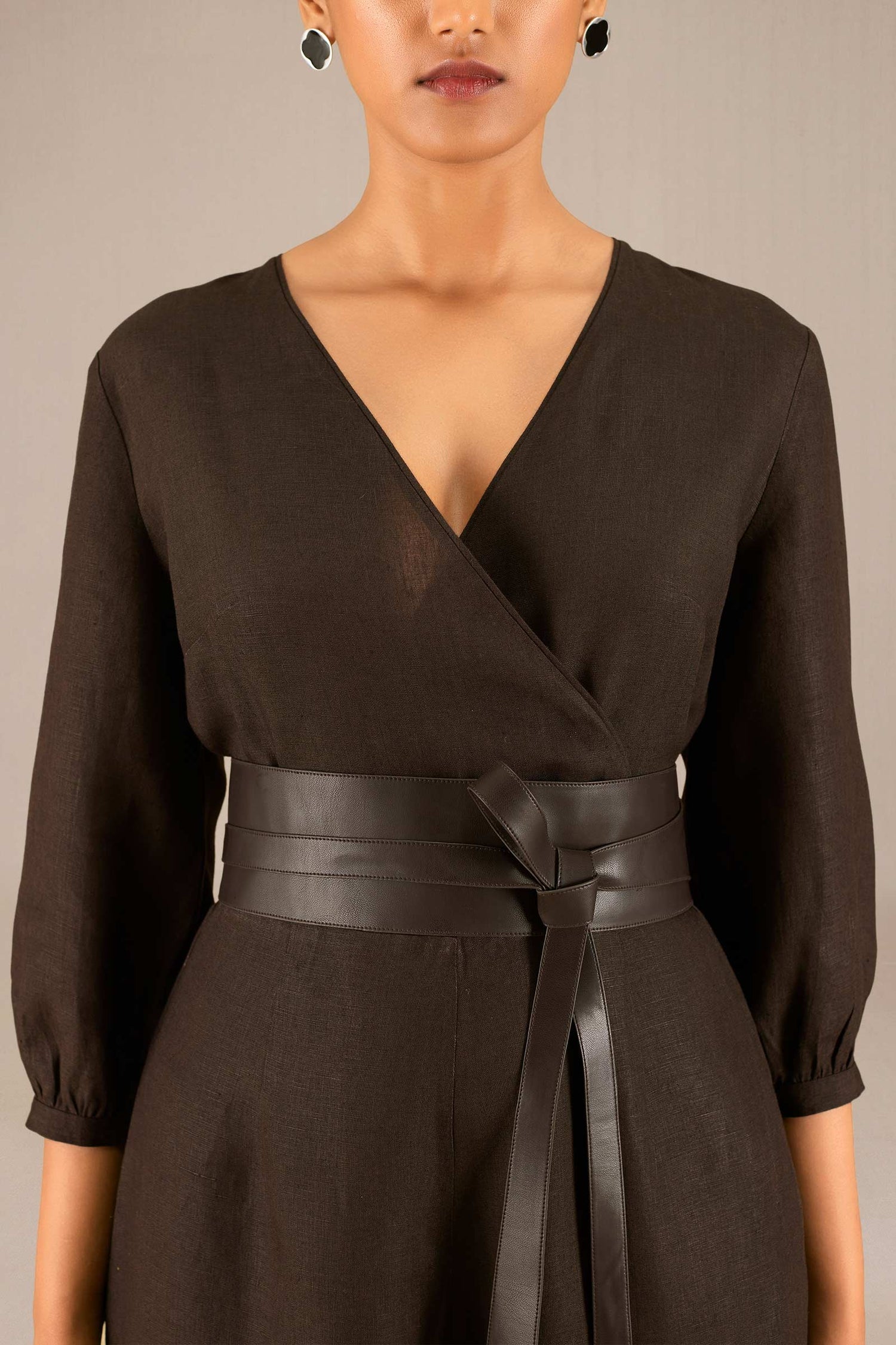 Alfa Jumpsuit - Dark Brown  