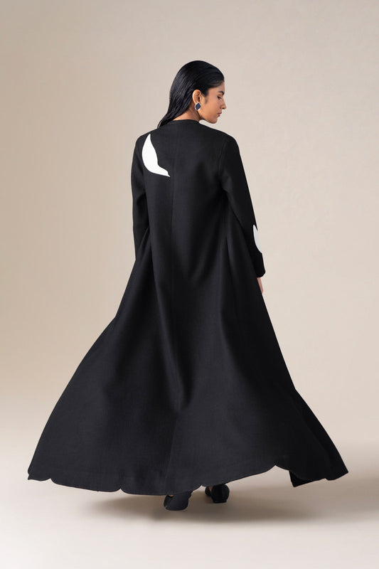 Wool Beira Jacket Set – Black