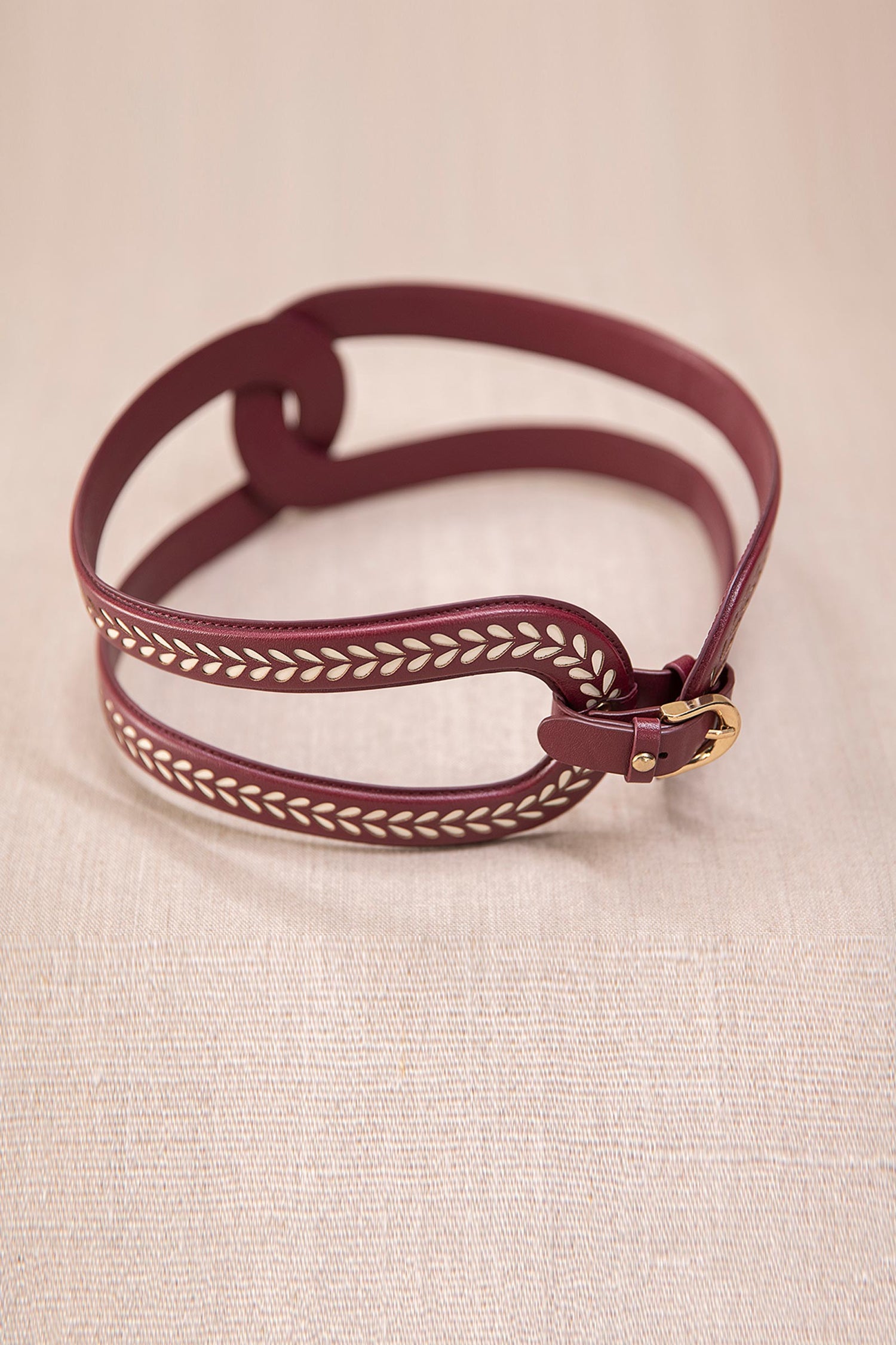 Adara Belt - Burgundy