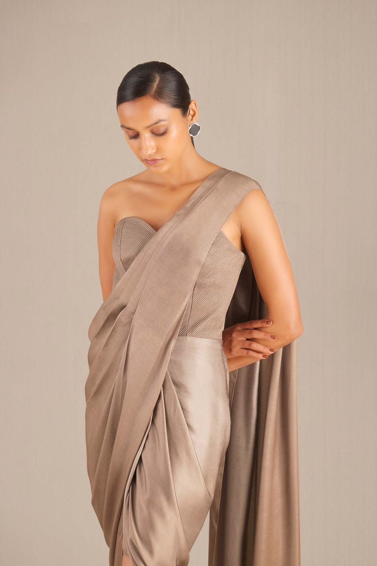 Lila Saree - Toosh