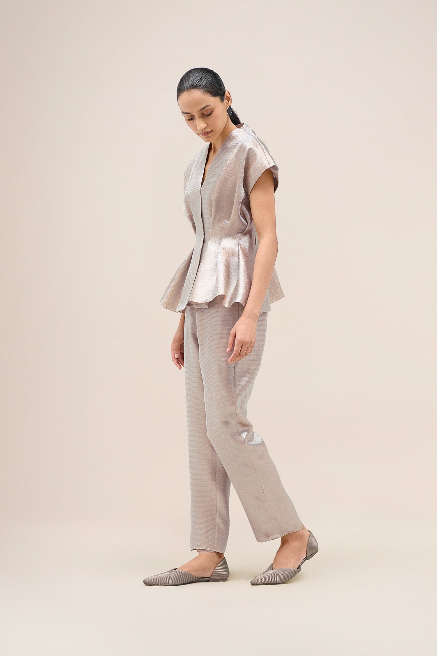  Metallic Sahar Top Set – Metallics