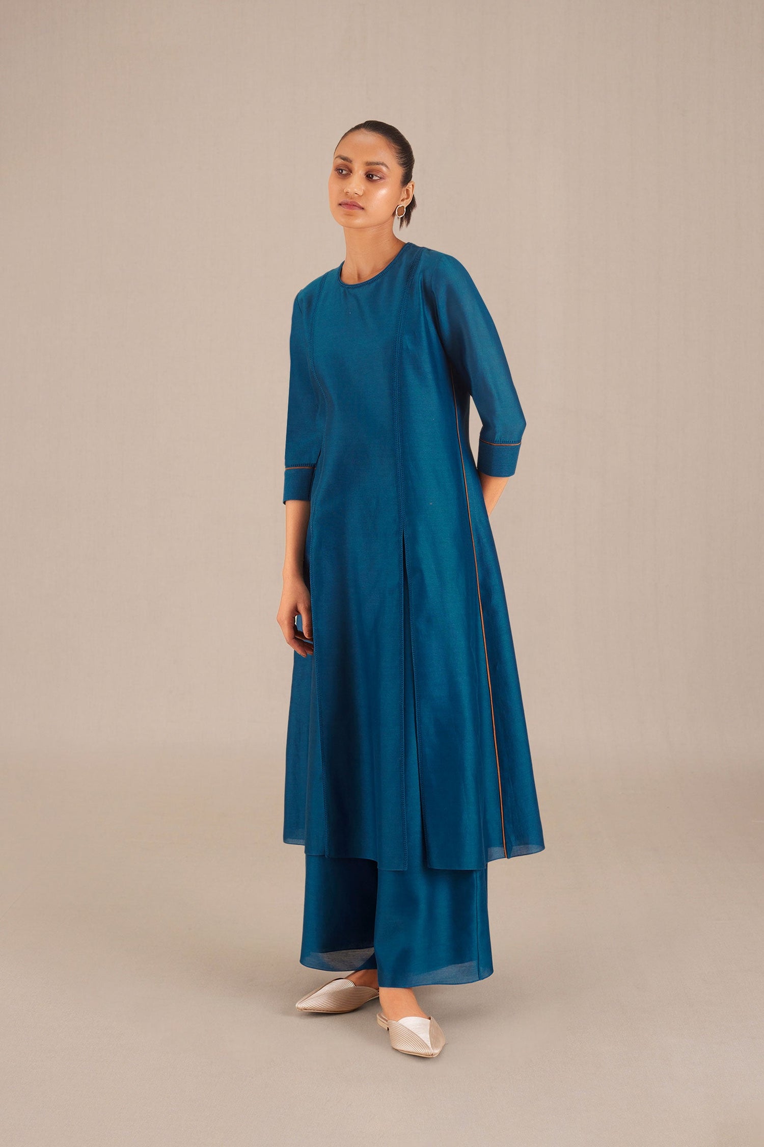 Akira Kurta Set - Teal 