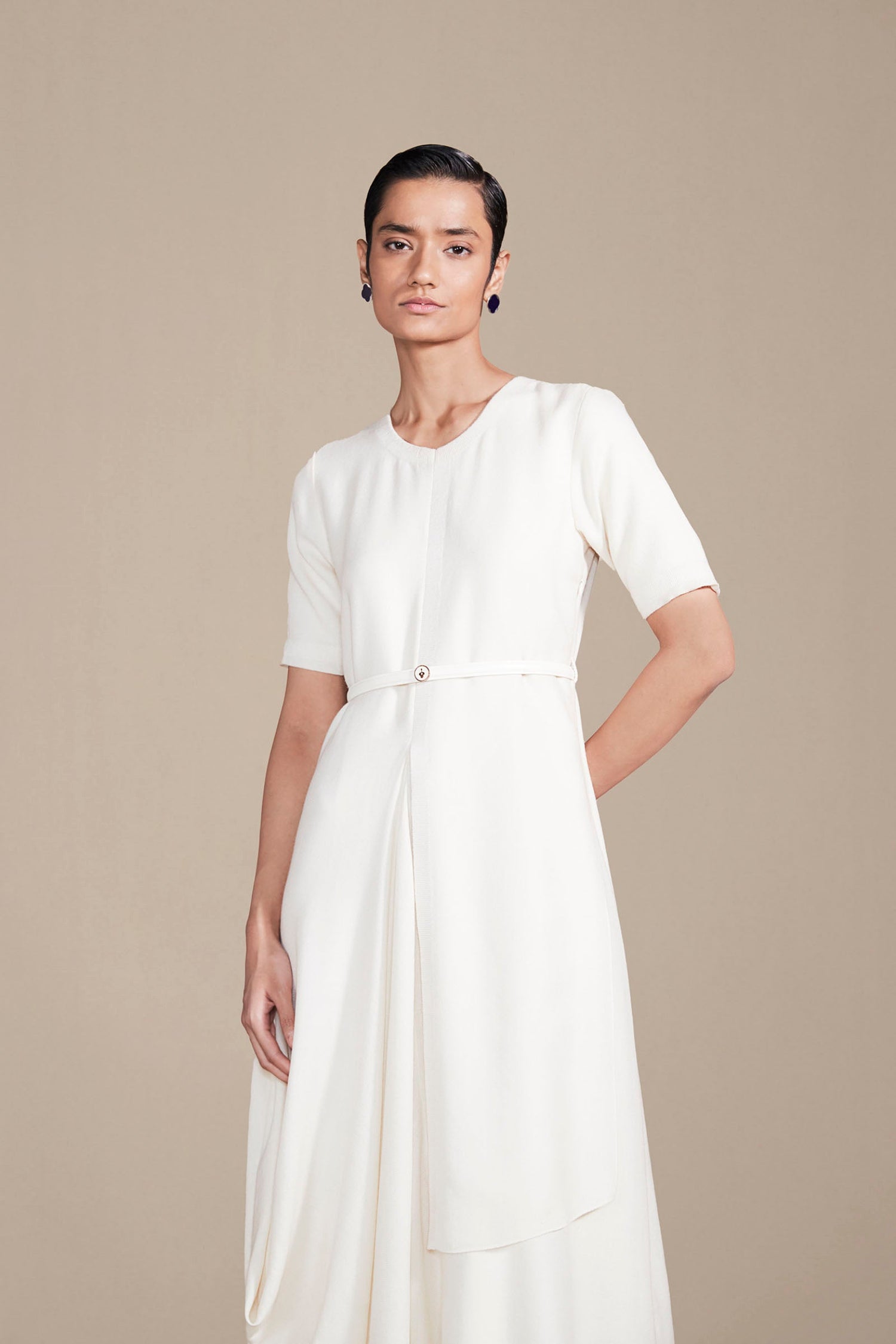 Raysa Dress - Ivory 