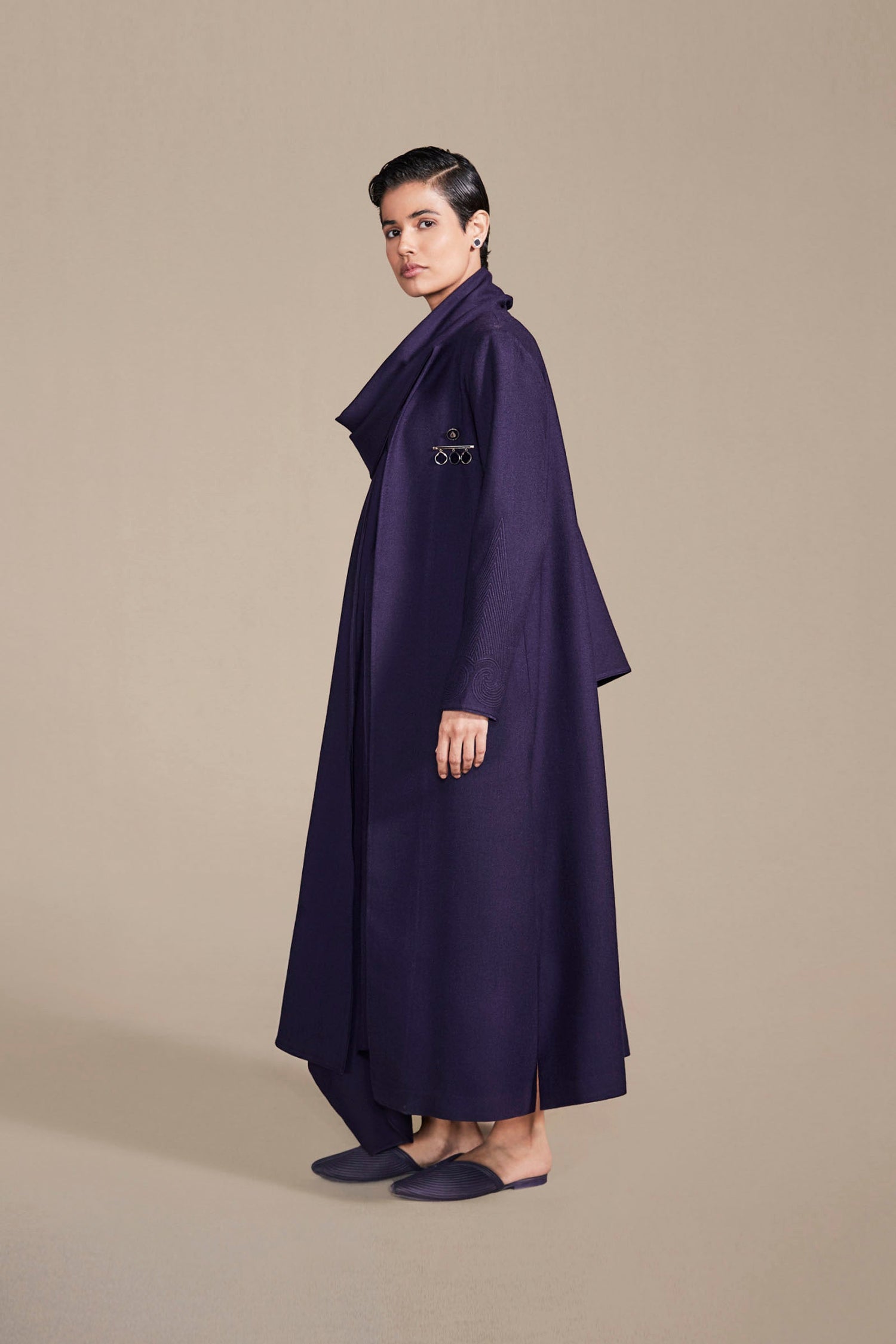  Wool Keisha Jacket – Purple