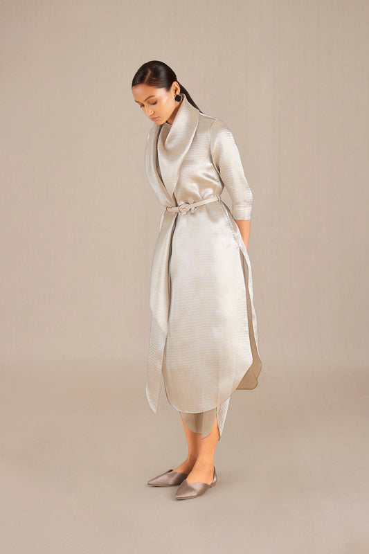 Brocade Sarina Tunic Set – Metallics
