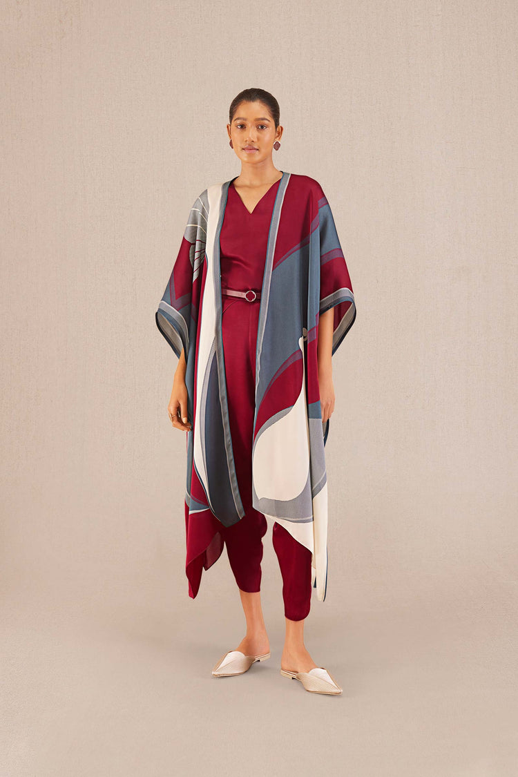 Idaya Cape Set - Wine