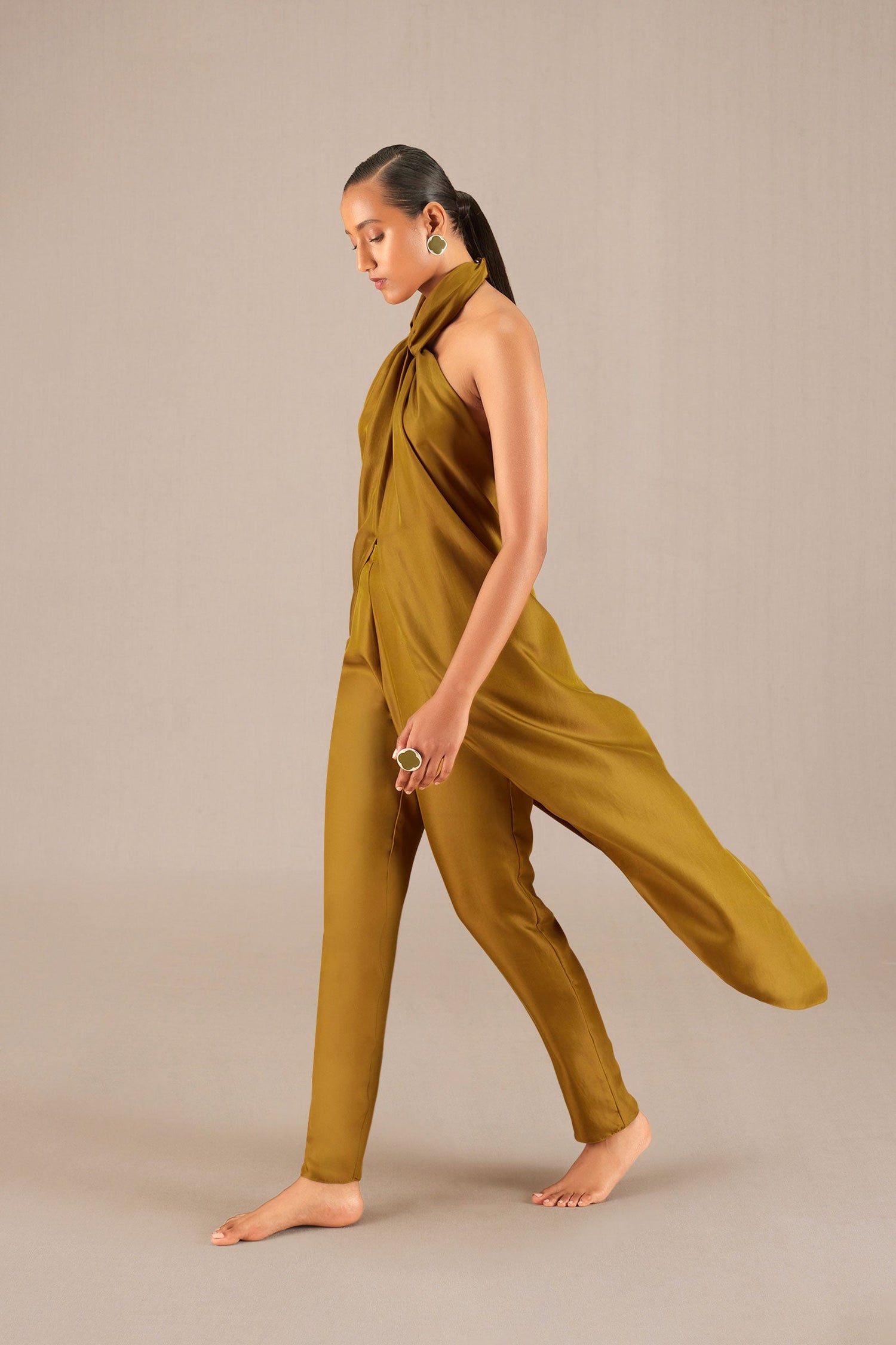 Ezra Dress Set -  Camel 