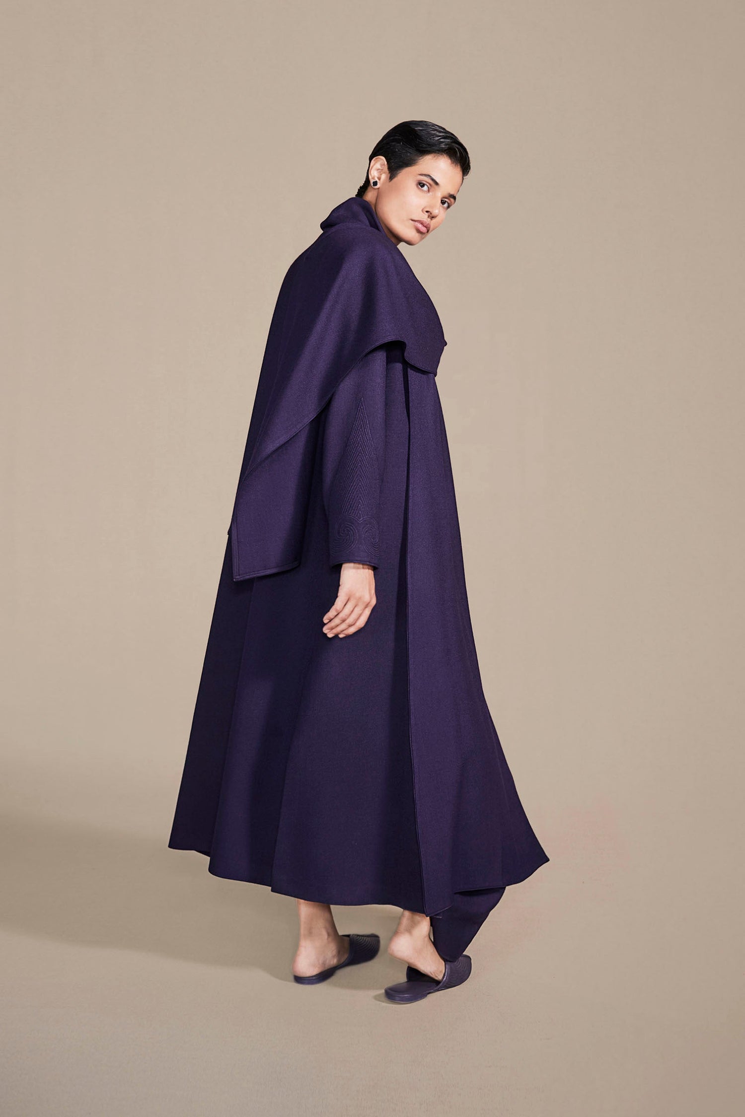  Wool Keisha Jacket – Purple