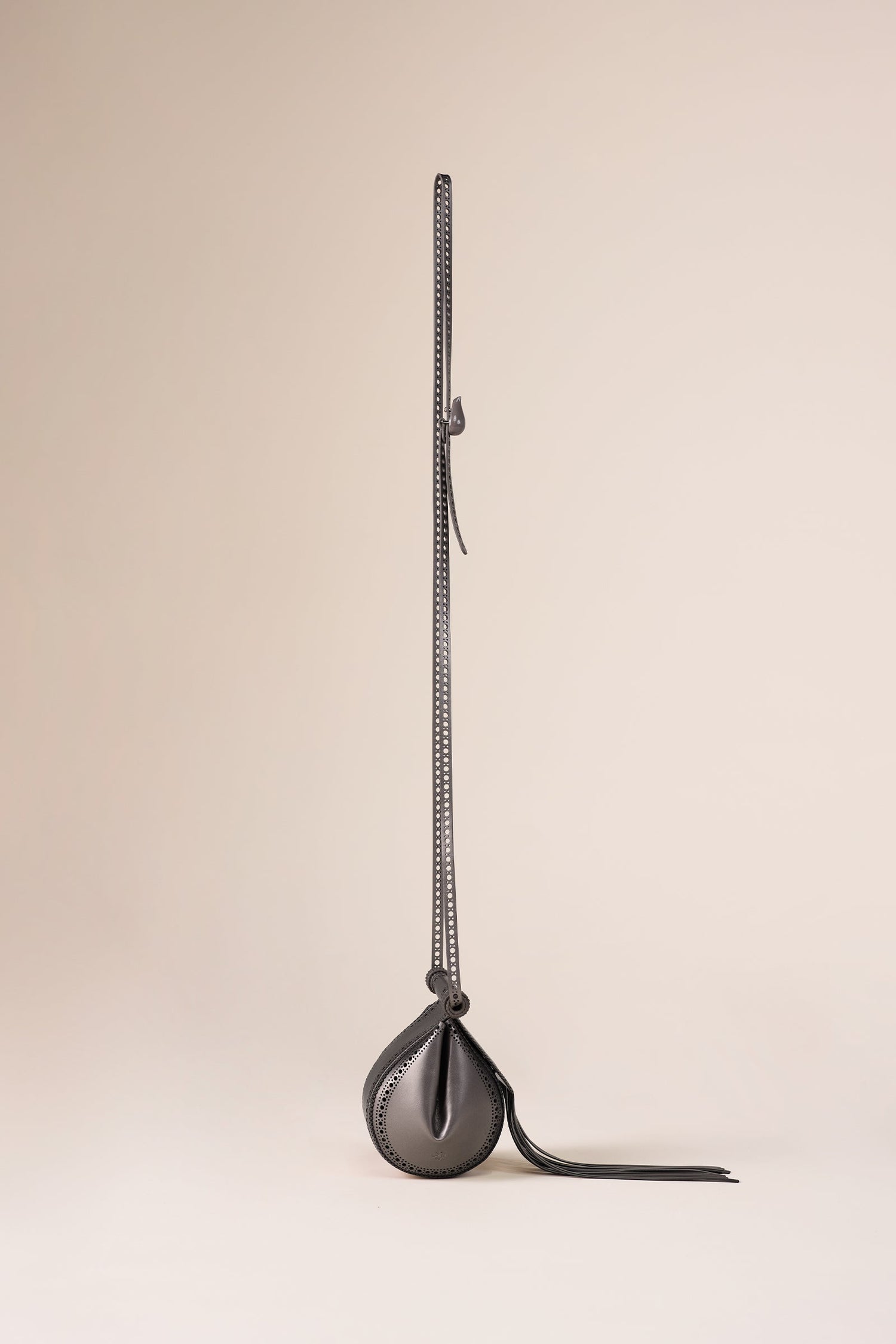   Faux Leather Zimri Bag – Metallics