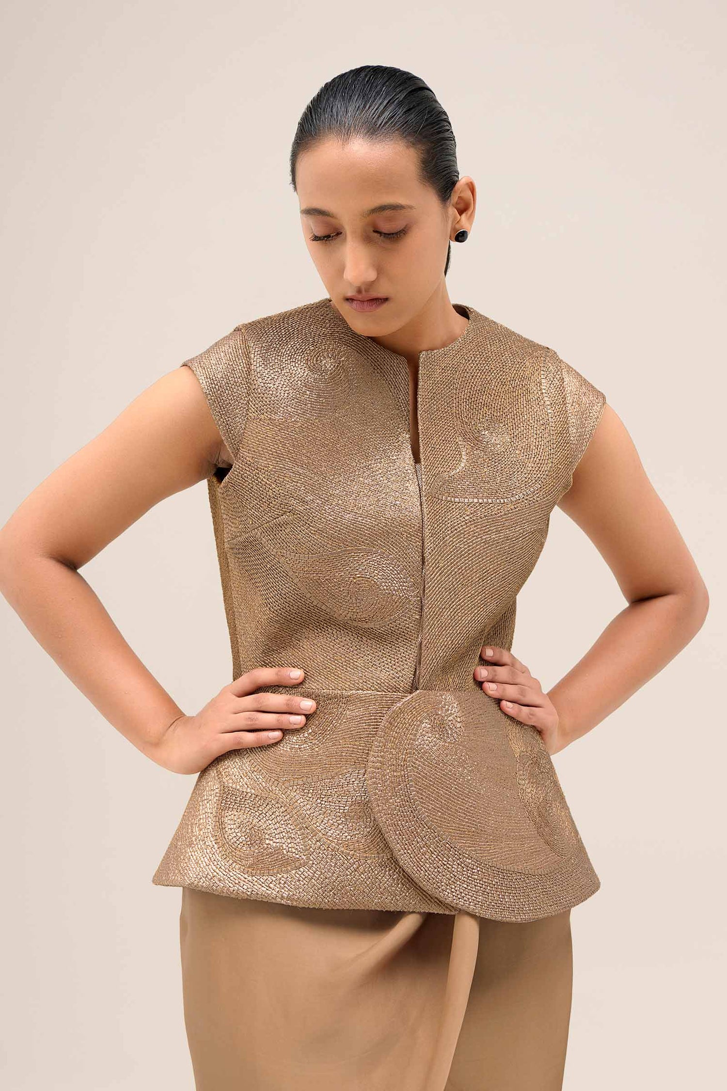  Metallic Noor Jacket Set – Metallics