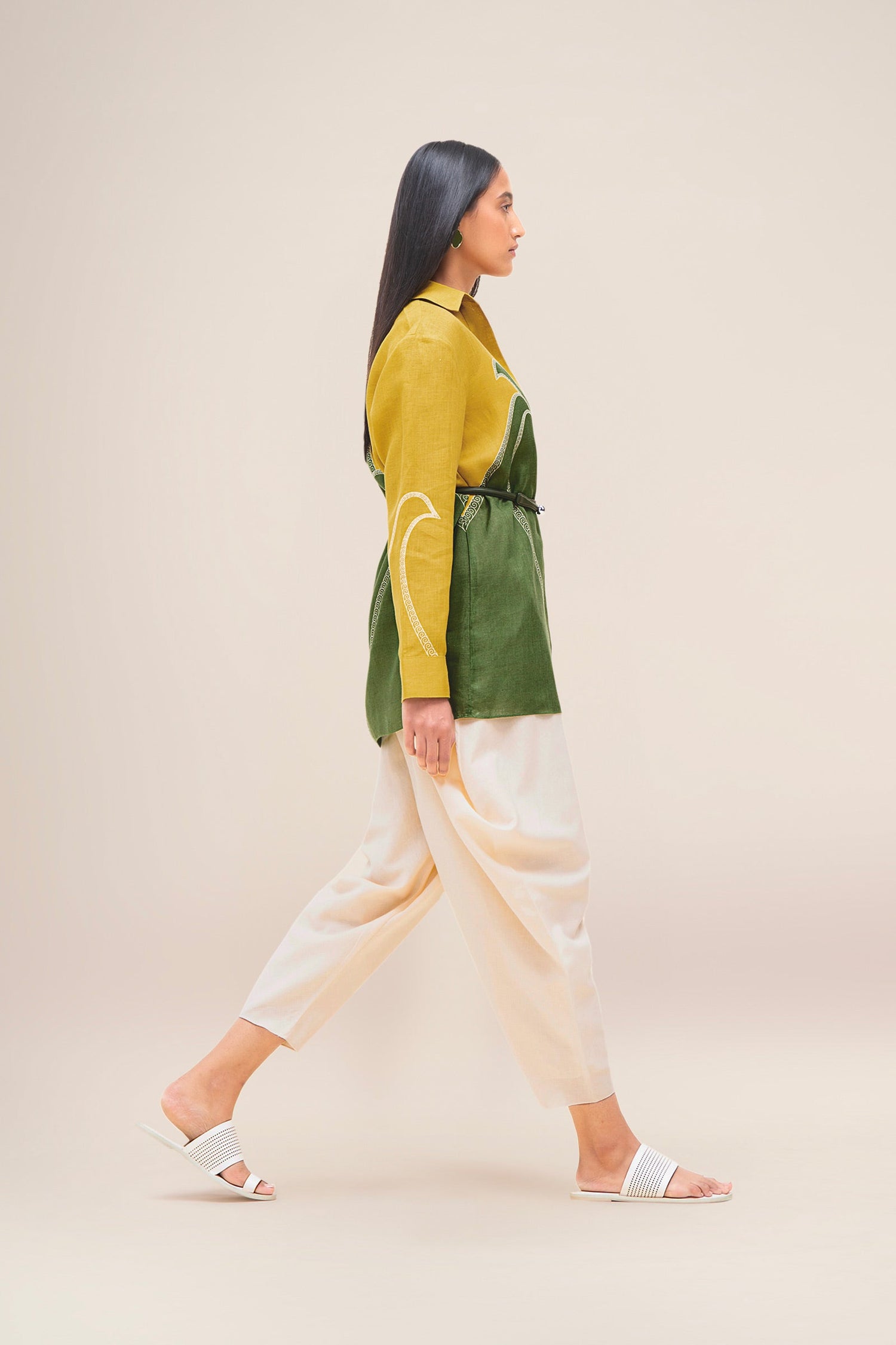  Linen Ardea Shirt – Yellow