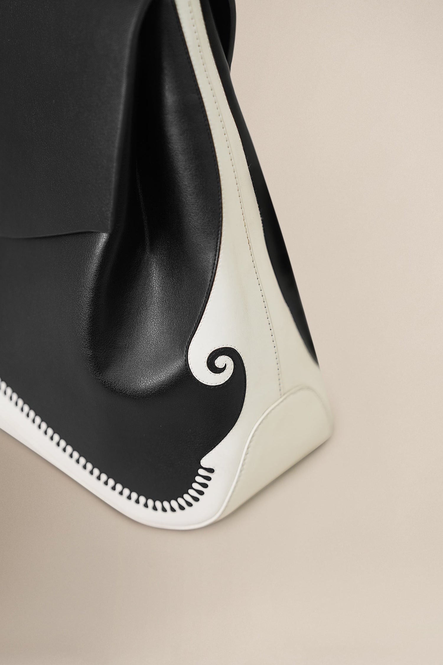  Faux Leather Isola Bag – Black