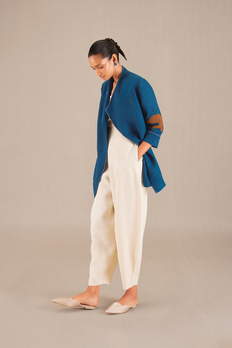 Firuzeh Jacket Set - Teal