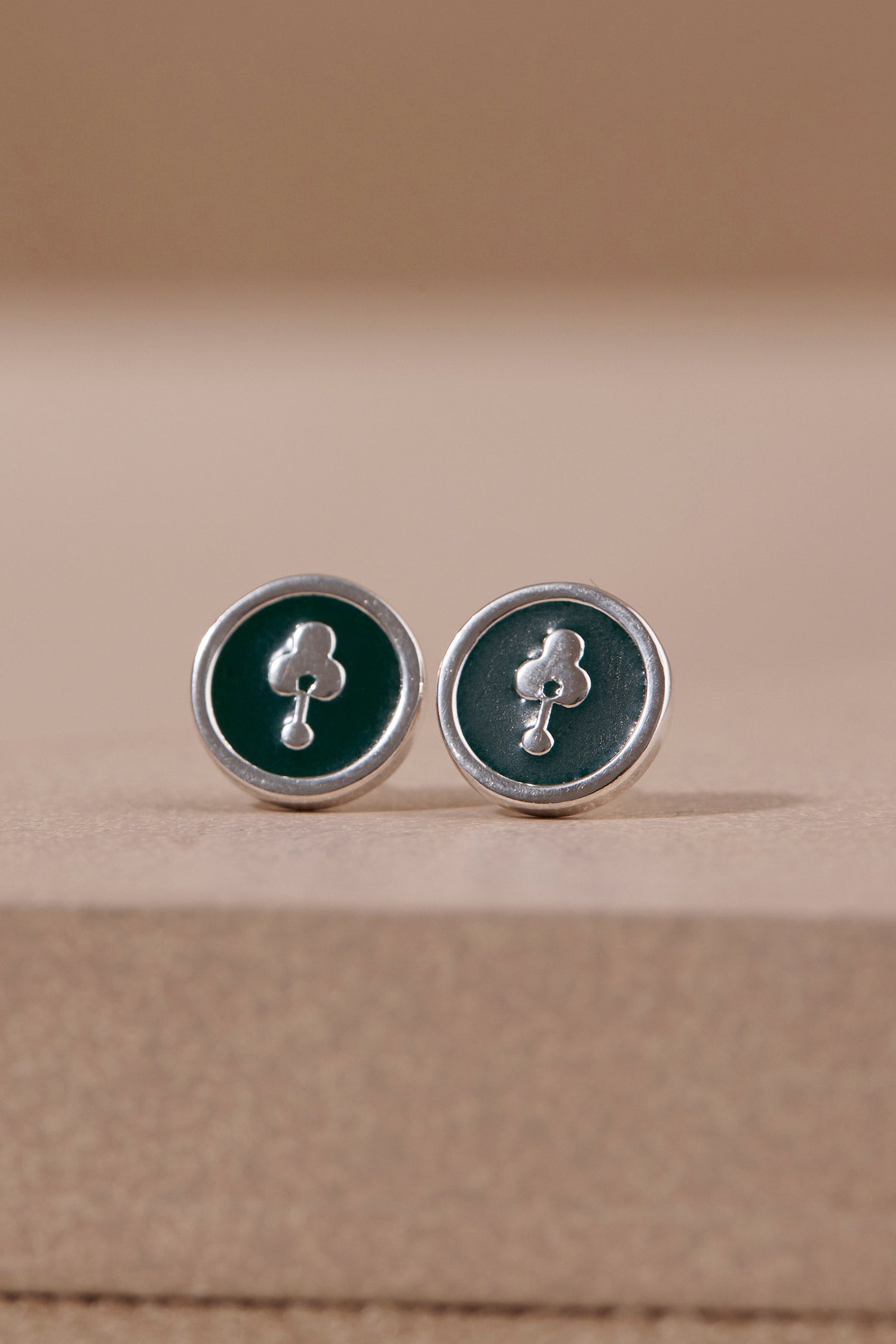 Lana Studs - Green 