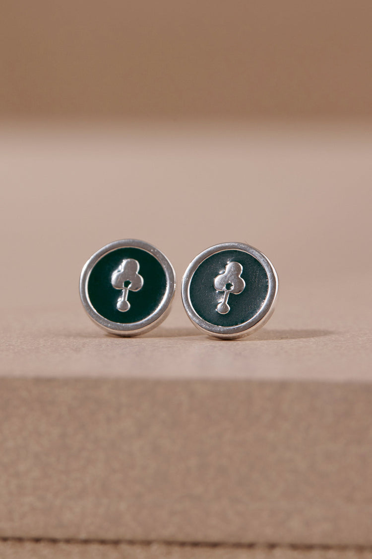 Lana Studs - Green