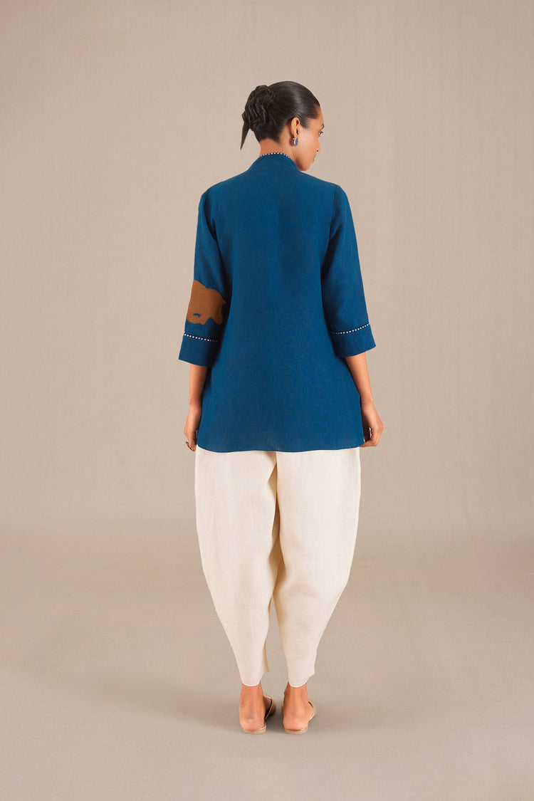 Firuzeh Jacket Set - Teal